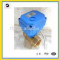 Motorized DC5V DN20 NPT Shut off valve for Environmental Protection and drain water system